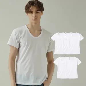 [BYC]데오니아 5매입 티반 OEW0004 / 백색 반팔 런닝 5매입 -알뜰한 구매를 위한 다매입 구성 제품