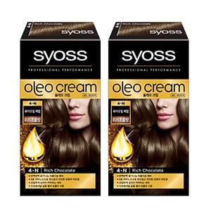 [헨켈]사이오스 올레오 크림 컬러 4N 리치초콜릿 100ml 2개