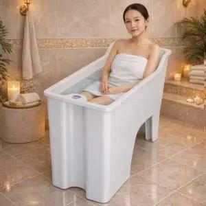 벨리바스 의자형 반신욕조 이동식 간이 욕조 반신욕기 시팅바스