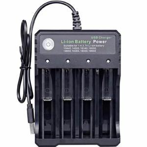 18650 배터리 충전기 4구 만능 충전기 16340 10440 14500 16650 14650 18350 18500