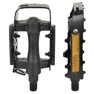 자전거 스틸 미끄럼방지 페달 MTB 하이브리드 사이클 로드  좌+우