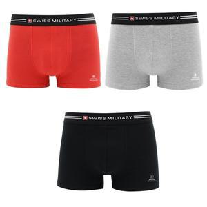 스위스밀리터리 남자팬티 면 드로즈 선물세트 3장 [B 세트]