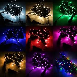 [엘스토리몰] LED 크리스마스 트리 은하수 조명 전구 장식 AC.DC(호환) 9미터