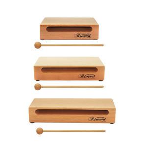 리베라 우드블럭 사각 원톤 대 중 소