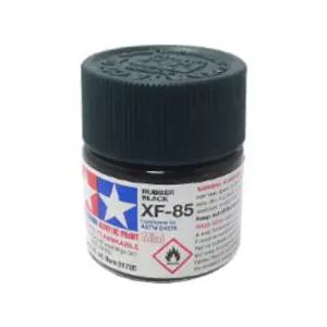 (81785) 타미야 아크릴 도료 XF-85 러버 블랙 무광 10ml