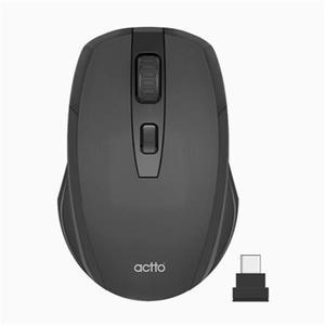 C타입 전용 리시버 저소음 클릭 무선 마우스 양손가능