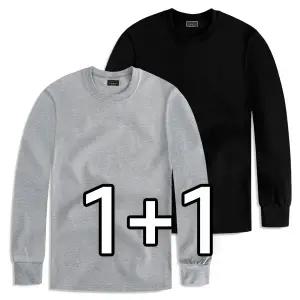 [엠엔씨][MNC] 1+1 남녀공용 무지기본 20수긴팔티 (MDLT870UN)