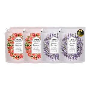 르샤트라 고농축 섬유유연제,1.6L(피오니, 2개 + 라벤더, 2개)