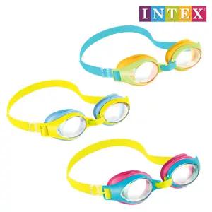 인텍스 55611 주니어 아동 물안경 어린이물안경 키즈수경 키즈 스노클 아동