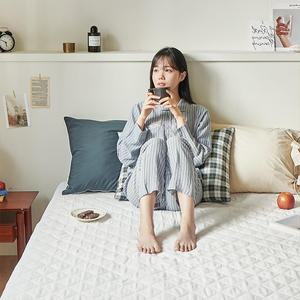 쁘리엘르 스테디 고주파 방수 누비 매트리스커버, K, 퓨어화이트, 1개