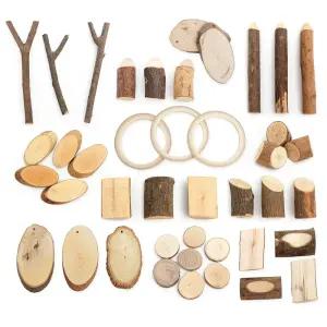 오꿈 천연나무조각 모음