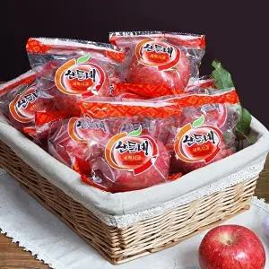 [산들네] 껍질째 먹는 경북 세척 꼬마사과 3kg 18-22과내