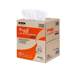 와이프올 L20 에어포켓 산업용 와이퍼 절약형 300매 41709