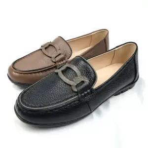 순이의신발장 소가죽 발볼넓은 푹신한 쿠션 여성 발편한 로퍼 편한 가죽 여자 드라이빙 단화