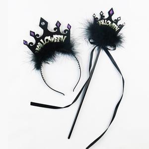 파티클럽 악마 왕관 봉세트 1 텍스트스타일, 1개