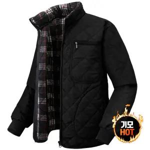 [엠엔씨][MNC] 하이넥 기모깔깔이 패딩점퍼 (MDPD086PP)