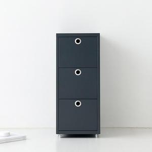 마켓비 MKB 서랍장 0.3단 다크그레이, 1개