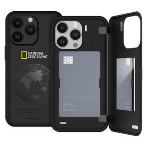 아이폰14 프로맥스 내셔널지오그래픽 글로벌씰 마그네틱 카드도어 케이스