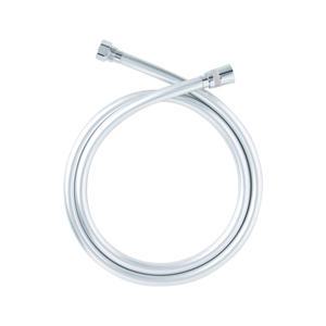 두진바스 물때가 끼지 않아 편리한 튜브형 샤워호스 실버 1.5M, 1개