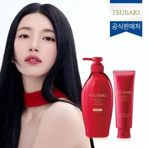 [츠바키] 프리미엄 모이스트 & 리페어 샴푸 + 트리트먼트