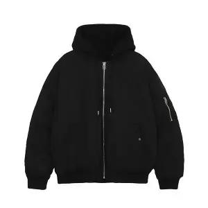 남성) 웰론 후드항공점퍼_AM4WWD802-BK