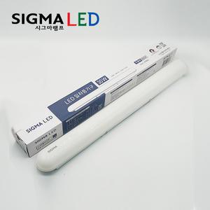 시그마 LED 30W 일자등기구 주광색