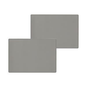 디아르 프리미엄 가죽 식탁매트 1세대 그레이, 2개