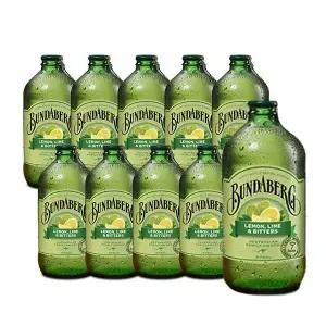 분다버그 레몬라임앤비터스, 375ml, 10개