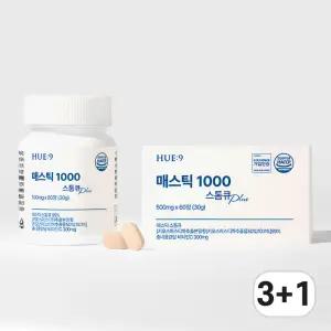 그리스산 100% 매스틱 검 1000 플러스 60정 x (3+1)개