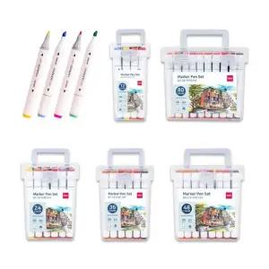 [델리문구] 델리 트윈팁 삼각 마커 마카36색