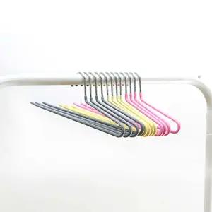 LOIKO 논슬립 옷걸이 L자 코팅 바지걸이 20P