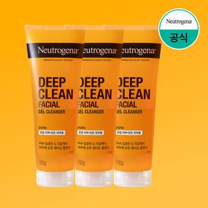뉴트로지나 훼이셜 클렌져 100ml x3