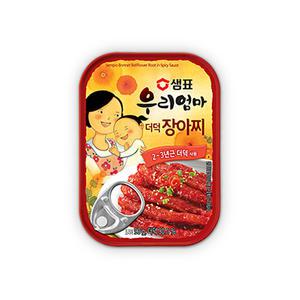 샘표 우리엄마 더덕장아찌 반찬 90g