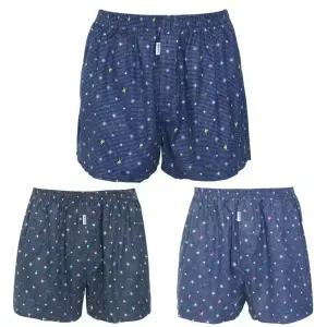 도씨 D824 남성 순면 3매 빅사이즈 트렁크 사각 박서팬티 속옷