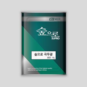 KCC페인트 숲으로 극무광 15L 백색 무광택 친환경 수성페인트 실내 천장용 내부용