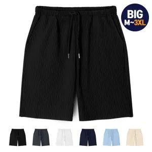 [엠엔씨][MNC] 빅사이즈 플리츠 반바지 (MDSP176LW)