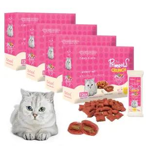 프리미요크런치 참치연어 4BOX (20gx48) 고양이간식