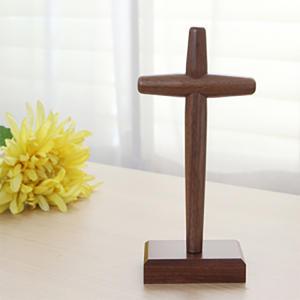 가온 원목 탁상 십자가(1)