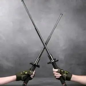 유텍터 확장형 1m 코등이형 손잡이 휴대용 삼단봉 3단봉 호신용 진압봉 무기 호신봉 호신용품