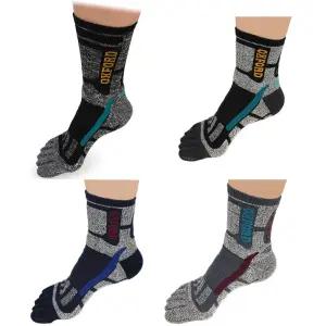 남자발가락양말 안전화에신는 쿠션좋은 두꺼운 등산용 스포츠용 장목 단목 양말 5켤레