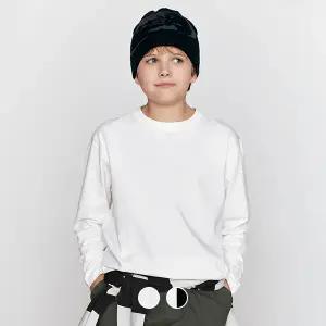 [지오다노주니어] 03243901 코튼 저지 크루넥 긴팔 티셔츠 (2PCS)