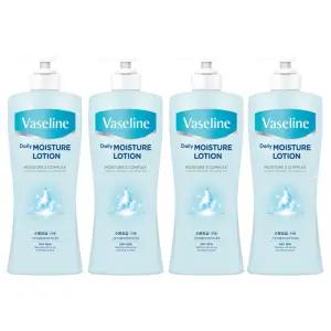 바세린 바디로션 데일리 모이스처, 450ml, 4개