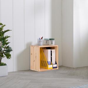 베르데 원목 400 1단 공간박스 미니책장