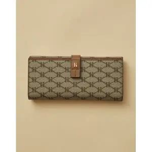 갤러리아 헤지스 핸드백 HIWA4E883W2 [헤리아토] 브라운 시그니처 패턴 가죽 장