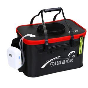 바다 낚시 EVA방수살림통 밑밥통 보조가방 물고기백 접이식 가벼운 핸들