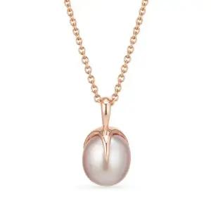 18K 퍼플 베리 담수진주 펜던트10mm