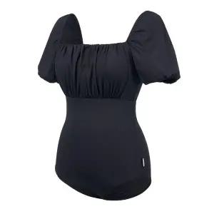 [레노마수영복](하남점)*  폴리백  증정*여성 퍼프 모노키니 블랙 RN-LS2D903-BK