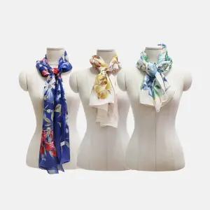 (페라가모) 히비스커스 실크 스카프