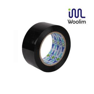 우림  중포장용 칼라 박스테이프 80m 40개 H40 검정