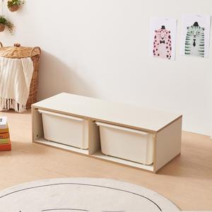 아비코 모듈 수납박스 2칸 수납장